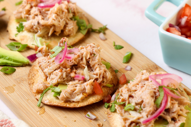 Chipotle Crab Tostadas A Capsicana Recipe